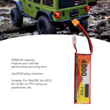 Lipo Akku 4500mAh 7.4V 75C 2S ZOP Power