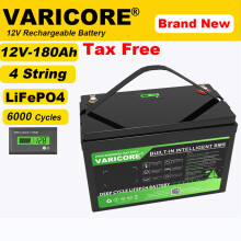 VariCore Batterie LiFePO4 12.8V 180Ah avec BMS intégré, pour véhicule électrique et stockage solaire