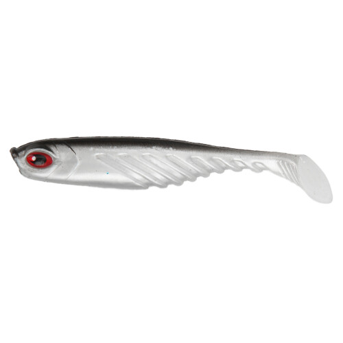 AR48 T-Schaft Soft Lure 75mm 3,2g 4 Stück Schwarz 1