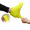 Silikon Schuhüberzieher Gelb M 24,5cm 5