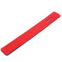 Angelrute Band Riemen Neopren, Rot, 10 Stk.