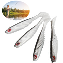 Weichköder Set T-Schaft 75mm 3,2g AR48 Lauermittel
