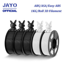 JAYO 3D-Druckerfilament, Easy ABS, 1,75 mm, Schwarz und Weiß