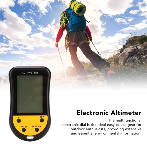 Elektronisches Barometer mit Höhenmesser Funktion 1