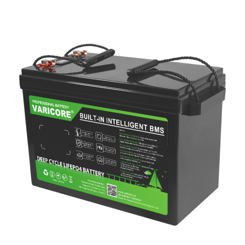 VariCore Batterie Lithium LiFePO4 12.8V 100Ah avec BMS intégré 2
