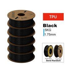 KINGROON 3D-tulostimen filamentti TPU, musta, 5 kg
