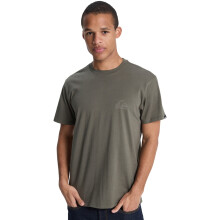 (S, Grape Leaf) Quiksilver Mens EV Mini Logo Crew Neck Short Sleeve T-Shirt