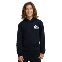 (10 Yrs, Black) Quiksilver Kids Omni Logo Hoodie