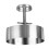 Fleischpresse Burger Edelstahl 14cm 1