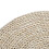 Handgewebte Maisstroh-Poufs 40x40cm Doppelpack 1