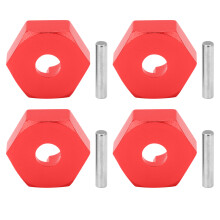 Wltoys 104001 Aluminium Radnaben Ersatzteil Rot