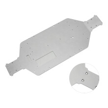 Alu CNC Chassis Schutzplatte ZD Racing 7507 DBX-10