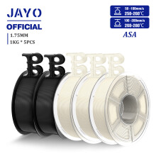 JAYO 3D-Druckfilament, ASA, 1,75 mm, Schwarz und Weiß