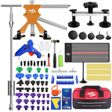 Kit de Réparation de Bosses de Carrosserie Professionnel, 75 Pièces pour Réparation sans Peinture