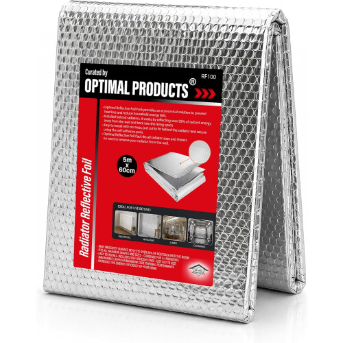 Radiator Foil Reflector Roll 5m x 60cm
