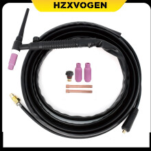 HZXVOGEN Torche de soudage TIG WP17V, Câble 4M, Connecteur rapide 10-25mm², pour équipement de soudure