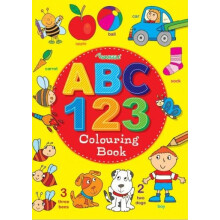 (1 Book) ABC 123 Colouring Book