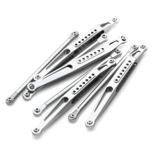8er Set Chassis Links aus Metall für Losi LMT RC