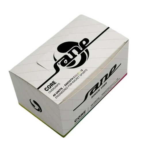 Surgrip de pádel - SANE PADEL - Core Lisos - Multicolor - Confort y absorción - Pack 45 1