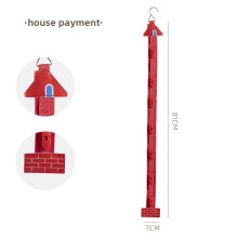 (House)Rutschfester Hut Organizer Kunststoff Haken mit mehreren Clips für Schrank Schlafsäle und
