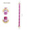(Bone)Nonslip Hat Organizer Plastic Hook With Multiple Clips For Closet Dorms And 7