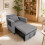 Westwood WestWood 3-in-1 Convertible Single Sofa Bed Grey 7
