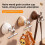(Ivory)Simple Style Abs Suction Mount Hook With Heavy Duty Support For Home Bathroom 5