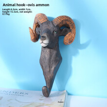 (Sheep)Tier Harz Wandhaken mit Elefant Zebra Giraffe Design für Zuhause Organisation