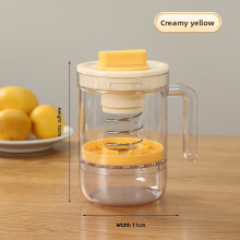 (Yellow)Yogurt Filter For Homemade Greek Yogurt With Mesh Strainer For Dairy Filtering And Gifts