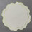 (StyleE)Embroidered Pattern Circular Table Mat With Thickened Design For Dining Elegant 1