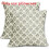 (Style 22) Linen Cushion Scandinavian With Leaf Pattern For Home Lounge Accent Decor 1