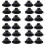 24 Pcs Joist Support Pedestals, Adjustable Decking & Flooring Support Pedestal for Deck, Timber Base 1