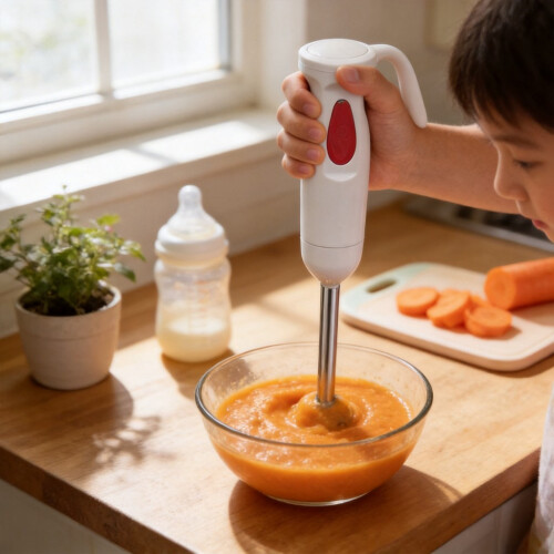 Steel Handheld Stainless Electric Food Blender Stick Multi Grinder Meat Function 2