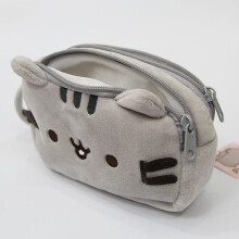 (Style 2) Plush Style Korean Cat Pen Pouch For Kids And Students Function Storage With