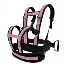 (Pink)Kids Motorcycle Safety Harness With Adjustable Straps For Toddler Riding Safety Gear Tool