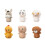 (Animals)Childrens Bath Play Set With Stackable Floating Boats And Hand Puppets For Interactive Fun Water 2