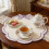 (StyleF)Embroidered Pattern Circular Table Mat With Thickened Design For Dining Elegant 3