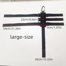(L) Bicycle Speaker Bluetooth Mounting Strap With Nylon Fixation For Mountain Bike Enthusiasts Cycling