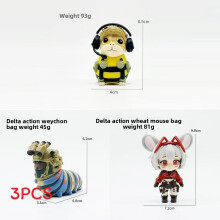(Style 9) Force Action Delta Figures Pvc Collectible Toys For Home Office Decor And Gift