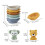 (Animals)Childrens Bath Play Set With Stackable Floating Boats And Hand Puppets For Interactive Fun Water 11