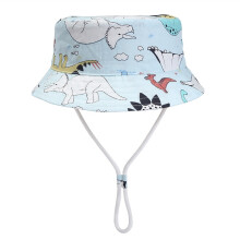 (Dinosaur, 54cm/21.26in) Hat Sunsahde Cartoon Summer Beach Bucket Adjustable Fisherman Toddler Kids Cap