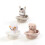 (Animals)Childrens Bath Play Set With Stackable Floating Boats And Hand Puppets For Interactive Fun Water 3
