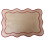 (Gold)Embroidered Rectangular Table Cover With Waterproof Finish For Rooms Dining 6