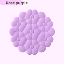 (Purple)Silicone Tableware Protector With Nonslip Base For Household Kitchen And