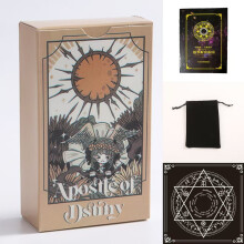 Classic Tarot Card Set With Waterproof Paper Material For Card Games Learning And