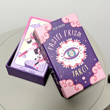 Soft Illusion Prism Tarot Cards Used For Divination 12x7cm 78 Veit Cards Series