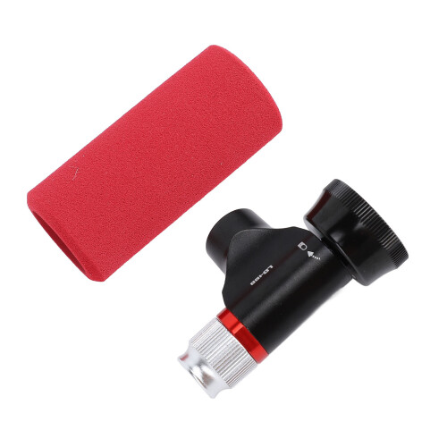 Mini-CO2-Pumpe für Schrader-Ventile mit Manometer