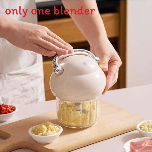 (Ivory)Multifunction Kitchen Food Processor Suitable For Gourmet Home Use Cooking