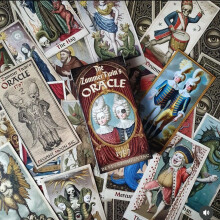 Zammer Twins Oracle Tarot Card Collection With Embossed Finish For Divination