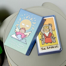 Card Deck For Board Gaming With Textured Doublesided Paper For Social Fun